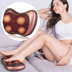 MG Massage Pillow masažni jastuk, smeđi