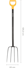 Fiskars Vile za čvrsti kompost (1070674)