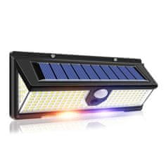 Andowl Sigurnosna solarna zidna svjetiljka 30W LED senzor pokreta