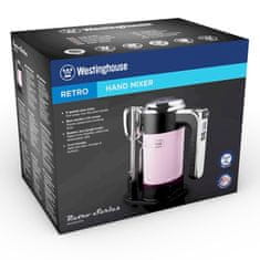 Westinghouse Retro Pink ručni mikser