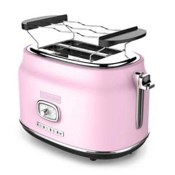 Westinghouse Retro Pink 2 Slice toster