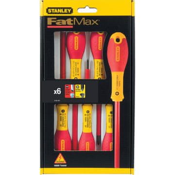 slomart Stanley FATMAX set 6 odvijača VDE plosnati/križni