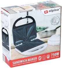 Alpina Aparat za sendviče ED-226780