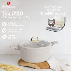 Berlingerhaus Set posuđa s titanijskim premazom BH-8081 15 pcs Sahara Collection