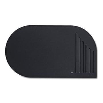 Kela Daska za rezanje KL-12866 NOBEL black 42x24x0.6 cm