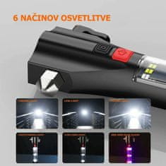 Superfire LED ručna solarna lampa D30