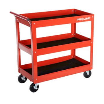 slomart Proline kolica za alat, 3 police, 730x380x755mm