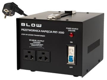 slomart Blow PRT-3000W pretvarač napona 230V na 110V, 3000W