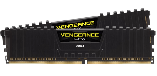 Corsair Vengeance memorija, 2x 8 GB, DDR4, 3200 MHz, CL16 (CMK16GX4M2E3200C16)