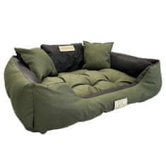 slomart Krevet za psa 40 x 30 // 55 x 45 zelene boje