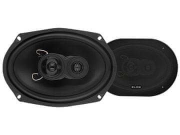 slomart Blow WH-6916 6x9" 3-sistemski eliptični auto zvučnici (komplet)