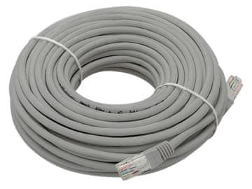 slomart Blow Patchcord UTP mrežni kabel 30m, Cat. 5e, siva