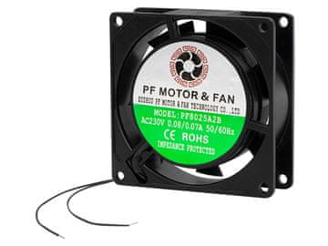 slomart Blow Ventilator 80x25mm 230V AC, kuglični ležaj