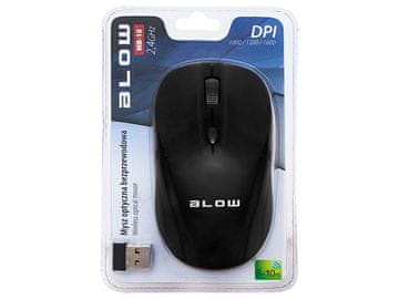 slomart Blow Bežični optički miš MB-10, crni