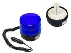 slomart Optički LED signalni indikator Blow, 12V/24V, plavi, magnetni