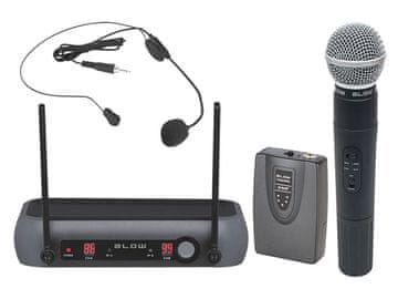slomart Blow PRM903 bežični mikrofonski sustav, 2 mikrofona