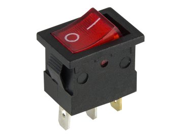 slomart Blow MK1012C Preklopni prekidač, crveni, 12V