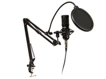 slomart Blow Studijski mikrofon s nosačem, USB
