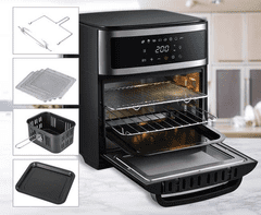 First Austria Pećnica FIRST FIT 13l, prženje bez ulja, tajmer 60min, 1700W,