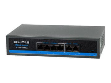 Switch PoE switch Blow BL-SW6-4P, 4 PoE porta, 75W