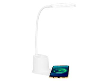 slomart Stolna LED lampa Blow s QC indukcijskim punjačem