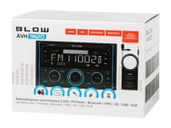 Blow 78-335# Radio blow avh-9620 2din rds rgb mp3/usb/micro sd/bluetooth