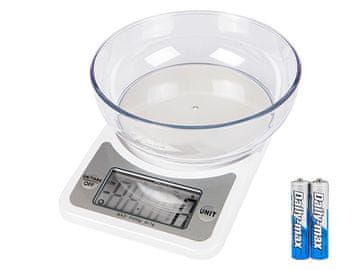 slomart Kuhinjska vaga Blow KS204 s posudom, 5 kg