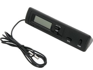 slomart Automobilski LCD termometar Blow (unutarnji/vanjski/sat)