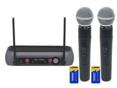 slomart Blow PRM902 bežični dinamički set mikrofona, 2 mikrofona