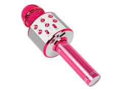 slomart BLOW PRM402 roza karaoke mikrofon s Bluetoothom