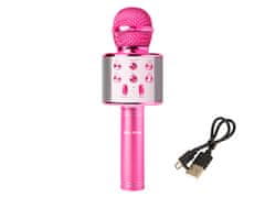 slomart BLOW PRM402 roza karaoke mikrofon s Bluetoothom