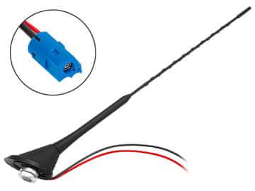slomart Auto antena Blow za Opel, 40 cm