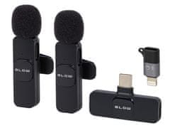 slomart Blow Mikrofon ključ za pametni telefon USB-C, 2 komada