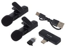 slomart Blow Mikrofon ključ za pametni telefon USB-C, 2 komada