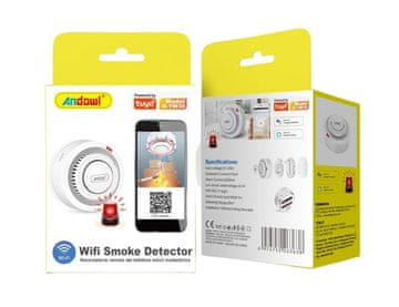 Andowl Wifi detektor dima sa sirenom 80db - smart