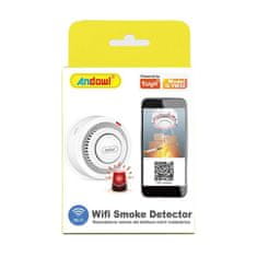Andowl Wifi detektor dima sa sirenom 80db - smart