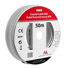 Maclean Kabel koaksijalni antenski/satelitski Maclean, 1.0CCS RG6, 50M, MCTV-571