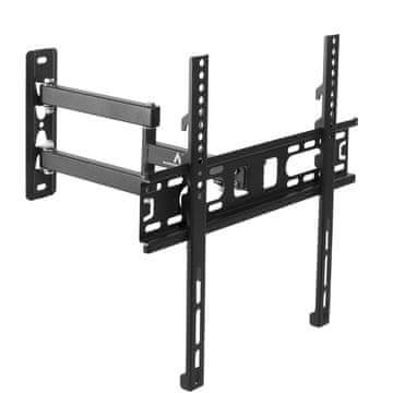 slomart Maclean MC-761 zidni nosač za TV ili monitor, univerzalni, max VESA 400x400, 26-60", 30kg, crni