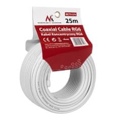 Maclean Kabel koaksijalni antenski/satelitski Maclean, 1.0CCS RG6, 25M, MCTV-574