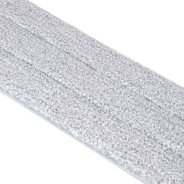 slomart Navlaka za plosnati mop GreenBlue, siva, ojačana vlakna