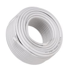 Maclean Koaksijalni kabel Maclean, Satelitski antenski kabel, RG6 1.02CU+4.8FPE+CU/P+32*0.12CU+6.8PVC, 25M, MCTV-470