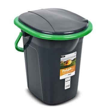 slomart Putni toalet GreenBlue GB320BG, crno-zeleni