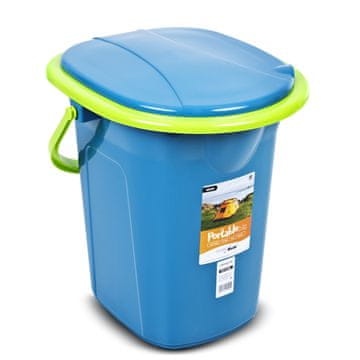 slomart Putni toalet GreenBlue GB320BL, morsko-limeta
