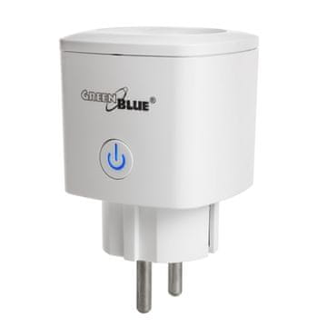 slomart Pametna WiFi utičnica GreenBlue GB720, mjerenje potrošnje, timer