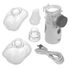 slomart Prijenosni inhalator ProMedix PR-835, baterijski/USB, sive boje