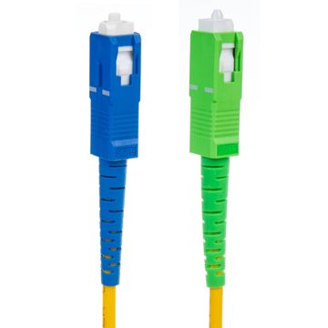 Maclean Patchcord optički kabel Maclean, SC/APC-SC/UPC SM 9/125 LSZH, jednomodni, duljina 5m, simplex, G657A2, MCTV-403