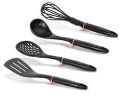 Berlingerhaus Kuhinjski pribor BH-6208 Set od 4 komada kolekcije Crna ruža