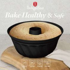 Berlingerhaus Kalup za torte s titanskom površinom BH-8629 25 cm mat crna kolekcija