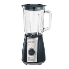 Morphy Richards Miješalica Morphy Richards 403010 s staklenim vrčem 1,5L, 5 brzina, funkcija za drobljenje leda, crna