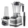 AMZCHEF Blender AMZCHEF ZM5003-GA s visokom snagom od 1800 W i kapacitetom od 1,85 l za savršene napitke i jela.